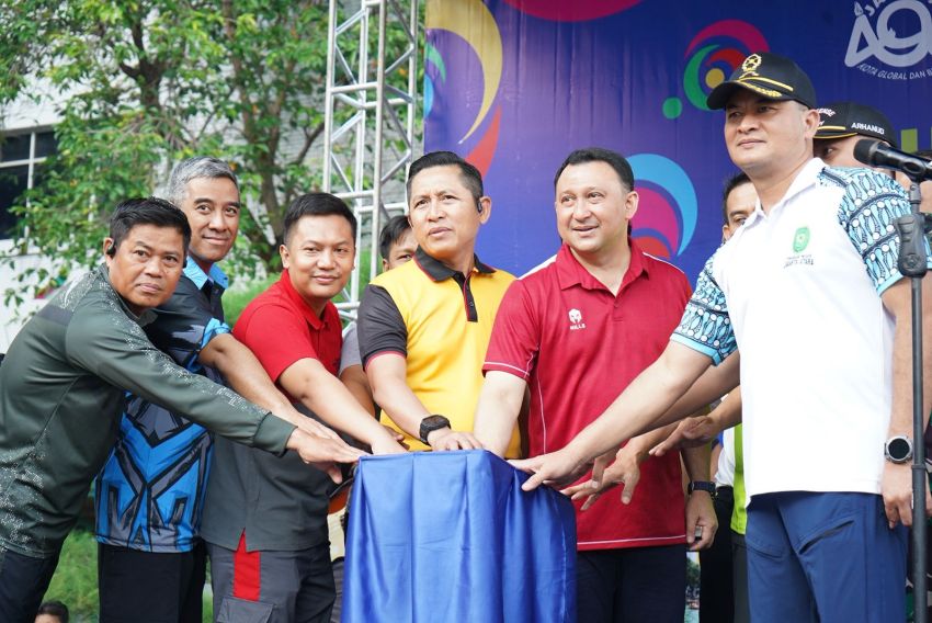 Semarak Senam Primadona Korpri Meriahkan Jakarta Utara, Kapolres dan Walikota Kompak Ajak Masyarakat Hidup Sehat