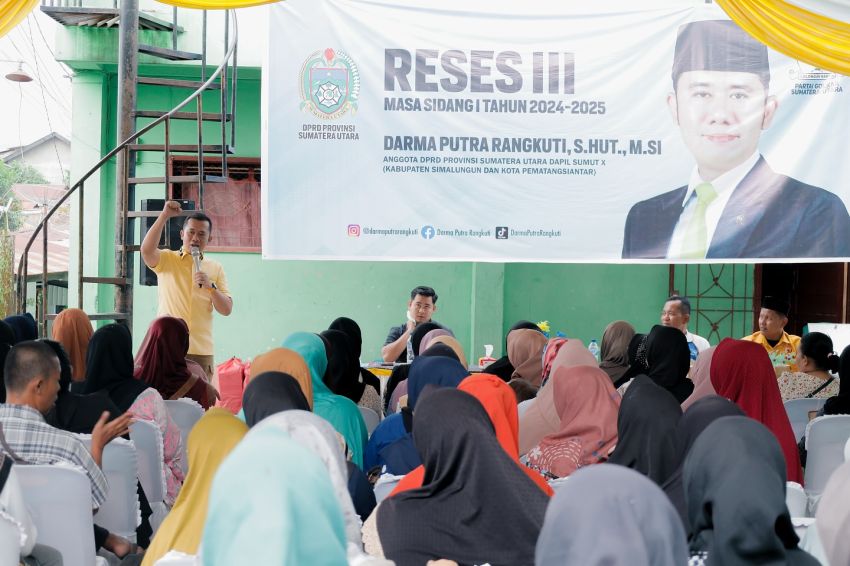 Anggota DPRD Sumut Darma Putra Rangkuti Serap Aspirasi Warga Dapil X dalam Reses III