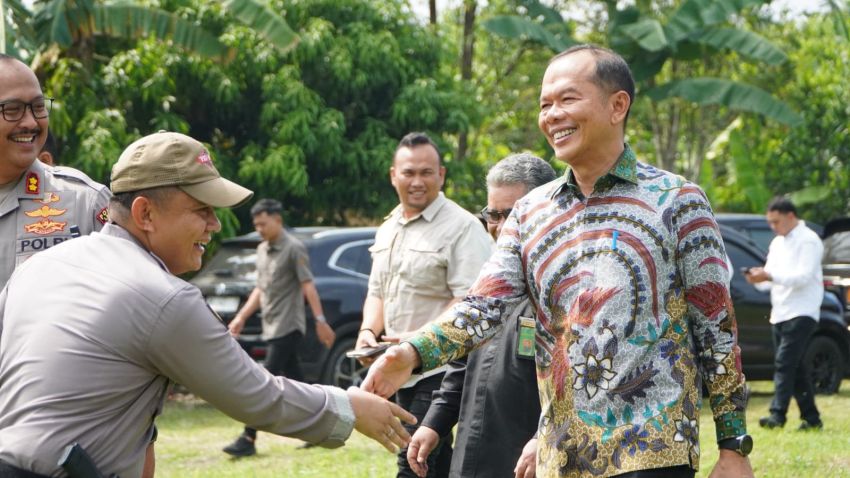 Bupati Langkat Dukung Soliditas Forkopimda Lewat Lomba Menembak HUT  ke-79 Bhayangkara