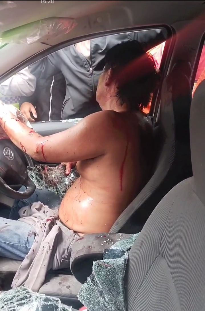 Dituduh Maling, Seorang Pengemudi Mobil Dikejar Massa dari Sunggal hingga Sisingamangaraja
