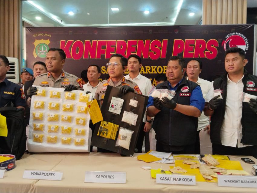 Polres Metro Jakarta Utara Ungkap 19 Kasus Narkoba dalam Operasi Nila Jaya 2025, Lihat Barang Buktinya