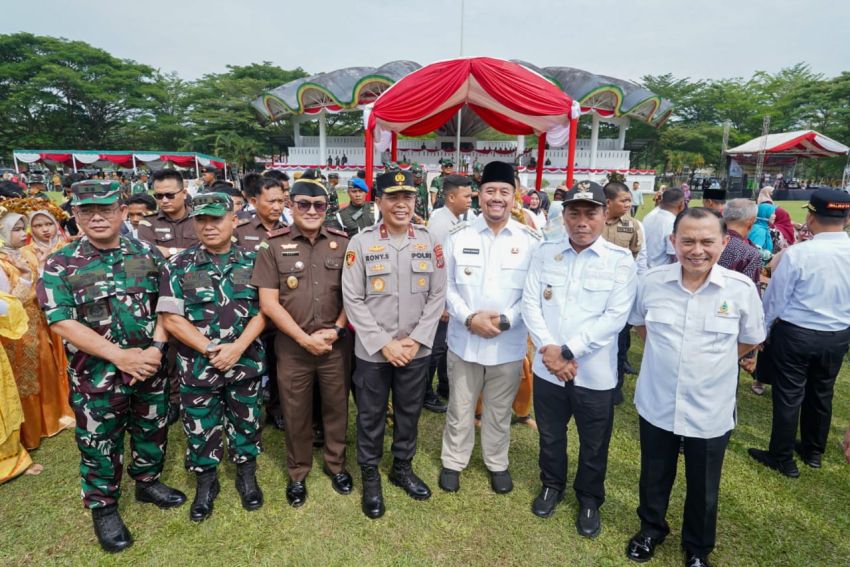 Bupati Batu Bara Hadiri Penutupan TMMD ke-124 Tahun 2025