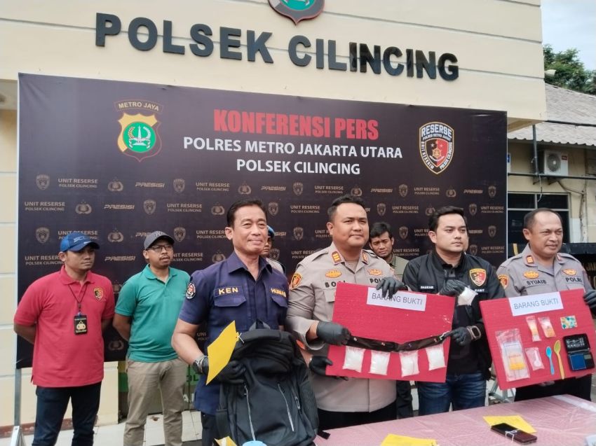 Polisi Amankan Hampir Setengah Kilo Sabu di Kosan Lokasari Jakarta Barat