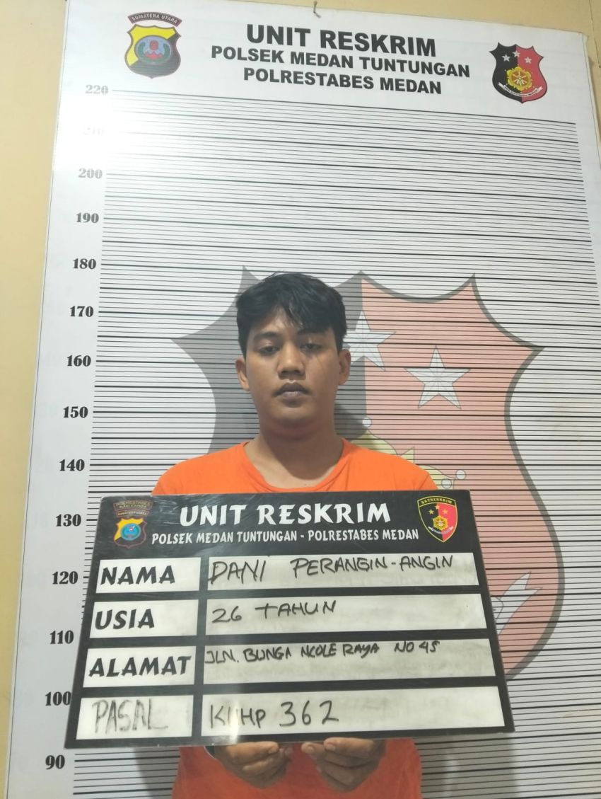 Gelapkan Uang Teman Satu Kost, Pria Ini Gol di Polsek Medan Tuntungan