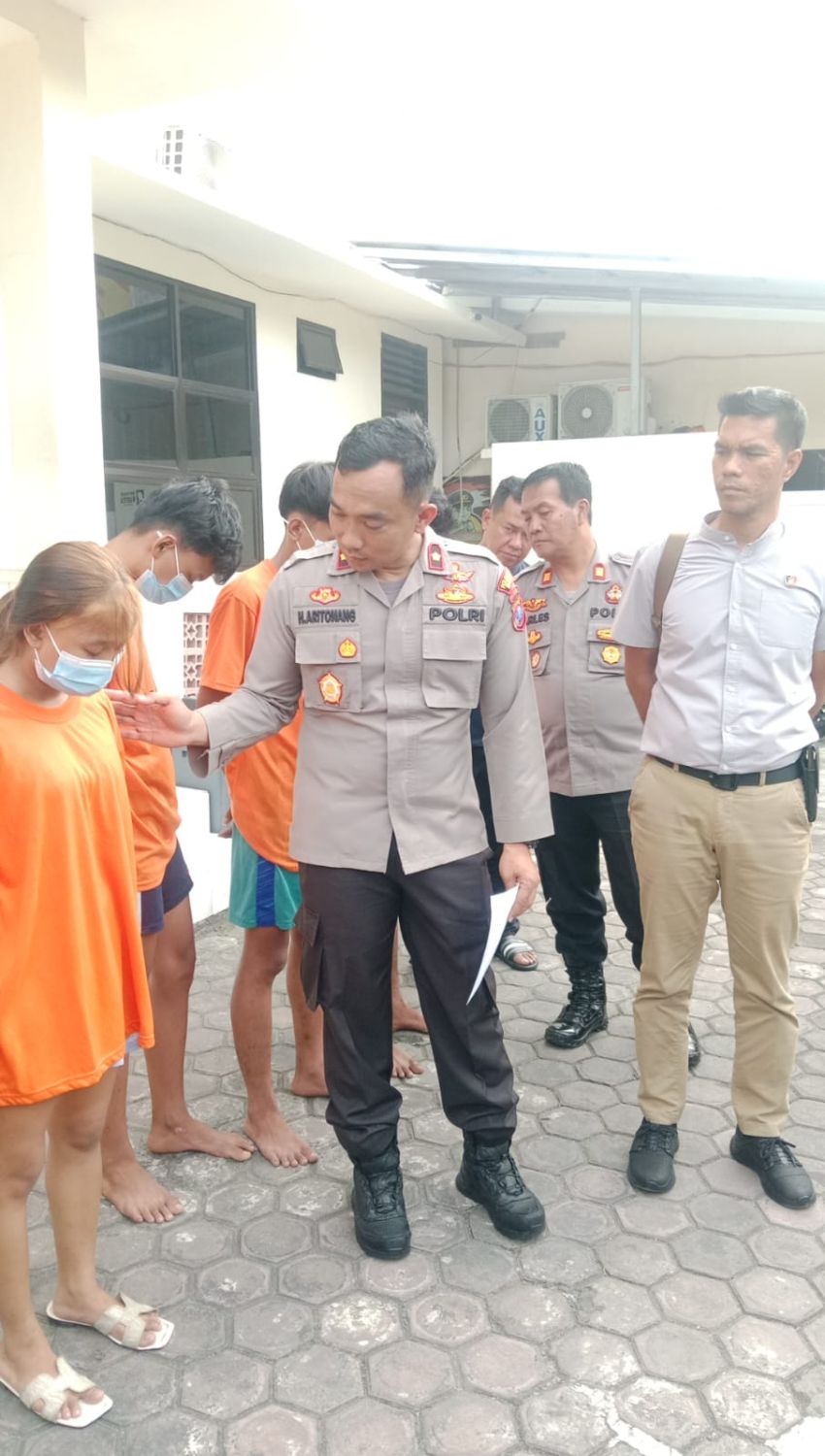 Lima Remaja Ditangkap Dugaan Lakukan Pencurian dengan Kekerasan