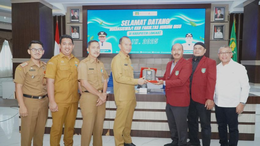 Bupati Langkat Dukung Mahasiswa UISU KKN Tematik di Stabat