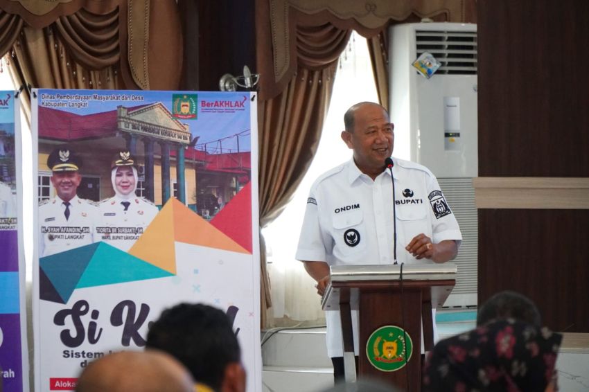 Bupati Syah Afandin Luncurkan Tiga Sistem Digital untuk Tingkatkan Pelayanan Publik di Langkat