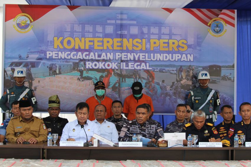 Penyelundupan 51 Juta Batang Rokok Ilegal Digagalkan, Negara Bisa Rugi Rp 97 M
