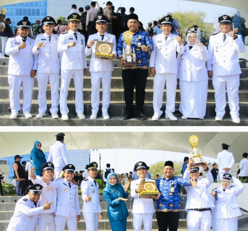 Kelurahan Tangkahan Medan Labuhan Raih Juara Harapan Satu Kelurahan Terbaik Kota Medan