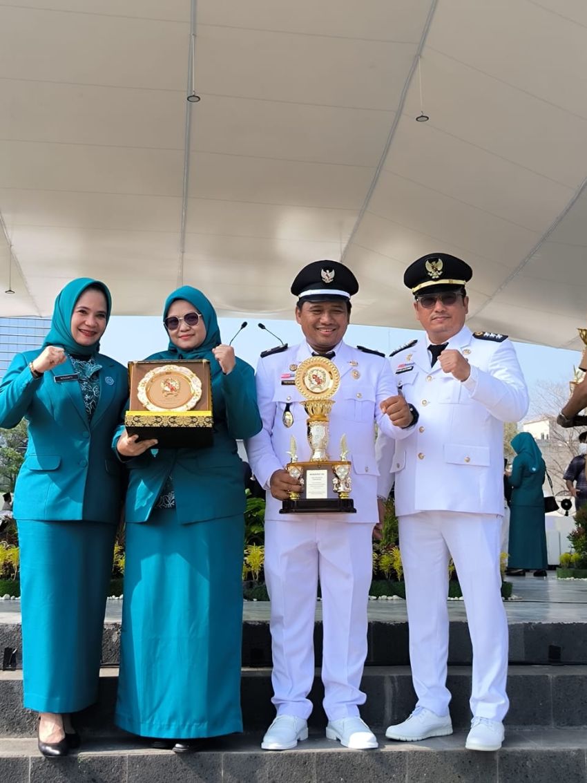 Kelurahan Sidodadi Medan Timur Raih Juara Harapan Tiga Kelurahan Terbaik Tingkat Kota Medan