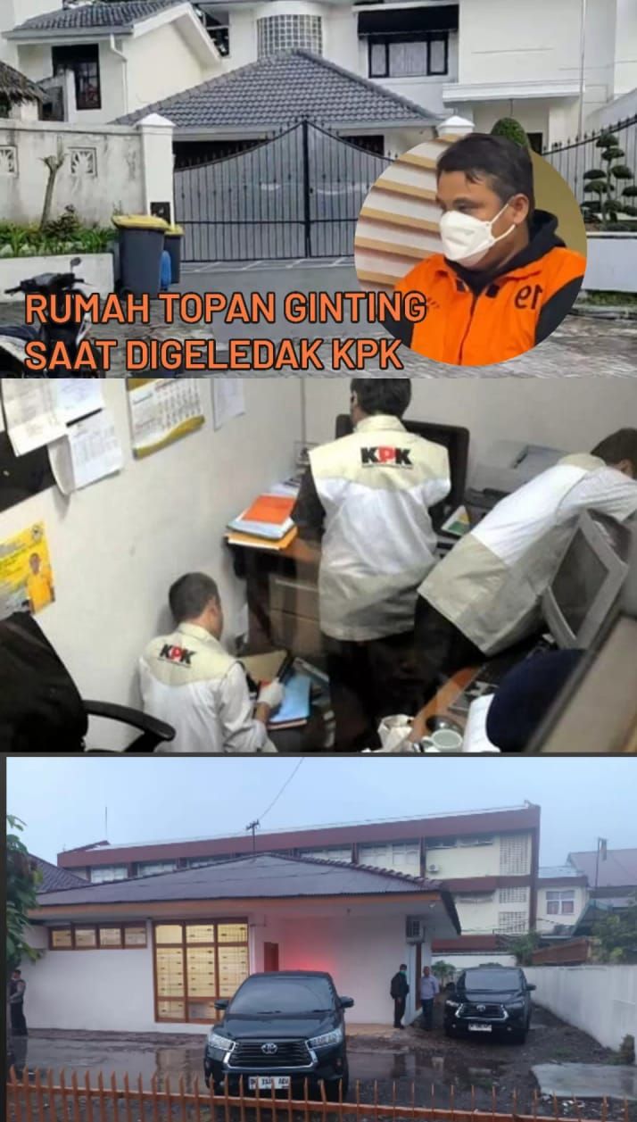 Markas Topan Diobrak-Abrik KPK, Warga Berkerumun Saksikan Penggeledahan