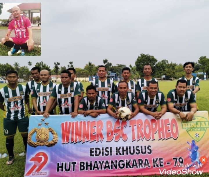 Meriahkan HUT Bhayangkara ke 79, PWI Keok Dilibas Polres Binjai 0-2