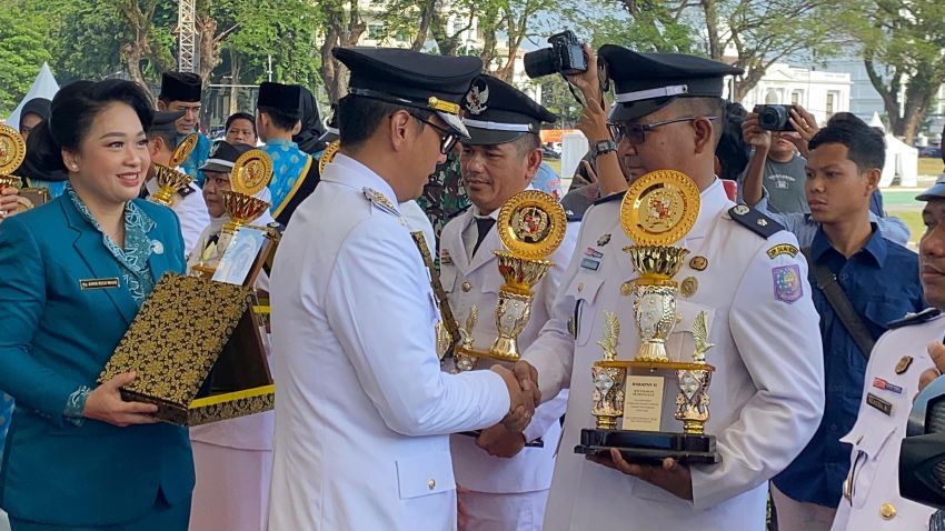 Kelurahan Sei Rengas 2 Medan Area Raih Juara Harapan 2 Lomba Kelurahan Terbaik Tingkat Kota Medan