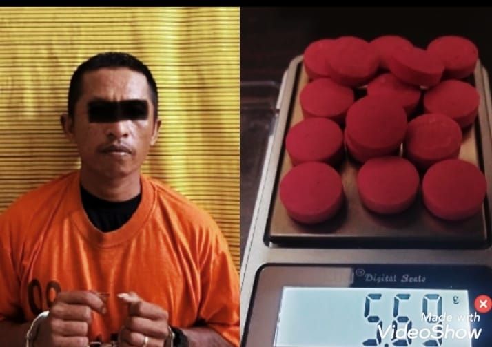Pria Ini Gugup Didekati Polisi, Diam-diam Jatuhkan Ekstasi