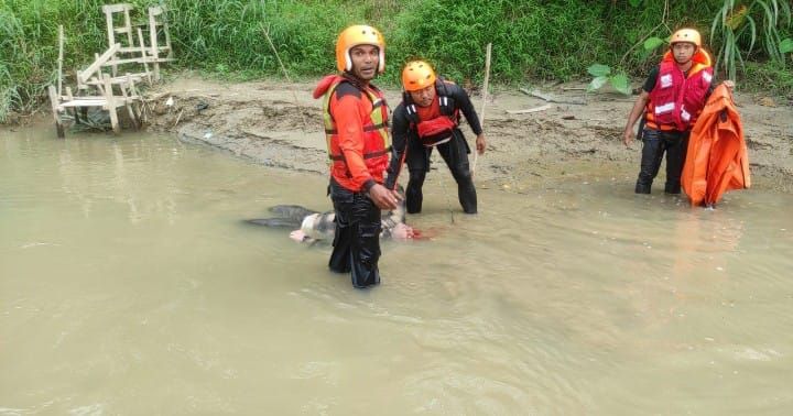 Hanyut di Sungai Silau, Tim SAR Akhirnya Temukan Jasad Calon Jaksa
