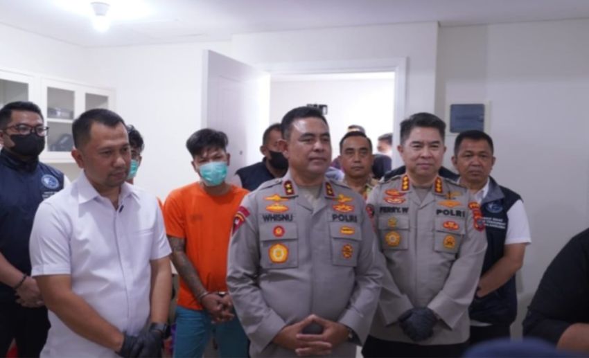 Polda Sumut Bongkar Pabrik Liquid Vape Bernarkotika Senilai Rp300 M di Apartemen Agung Podomoro