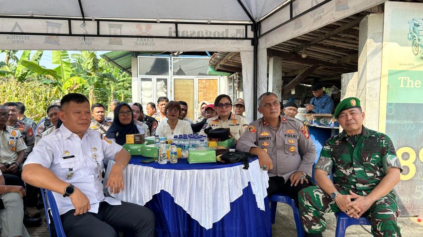 Polsek Koja Tanam Jagung Dukung Swasembada Pangan Nasional
