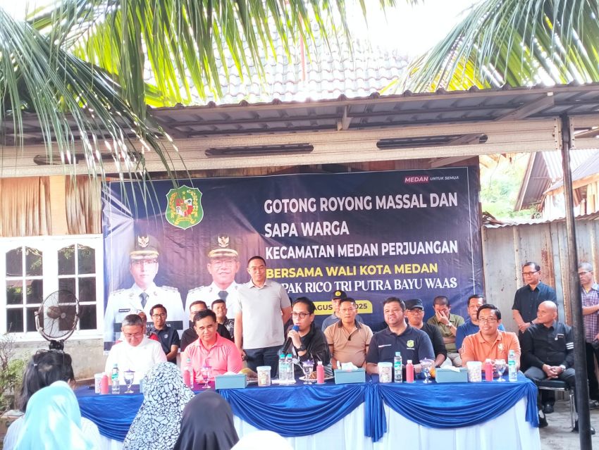 Demi Medan Yang Lebih Bermutu,Wali Kota Rico Rutin 'Jemput Bola' Lewat Program 'Sapa Warga'