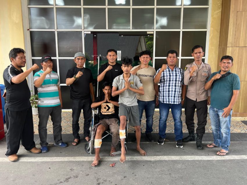 Tekab Polsek Medan Area Tembak Dua Pelaku Curanmor, Penyu Masih Diburon