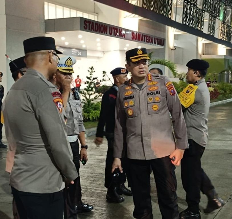Polresta Deli Serdang Amankan Kompetisi Sepak Bola Internasional U-17 Piala Kemerdekaan 2025