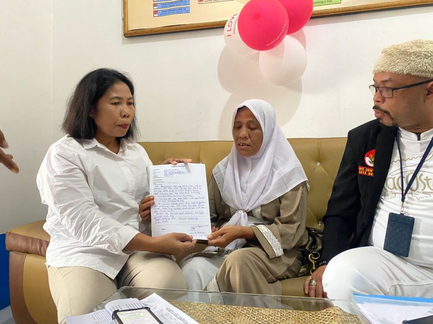 Grib Jaya Dampingi Orang Tua Korban ke BP3MI, Urus Pemulangan Jenazah Nazwa ke Medan