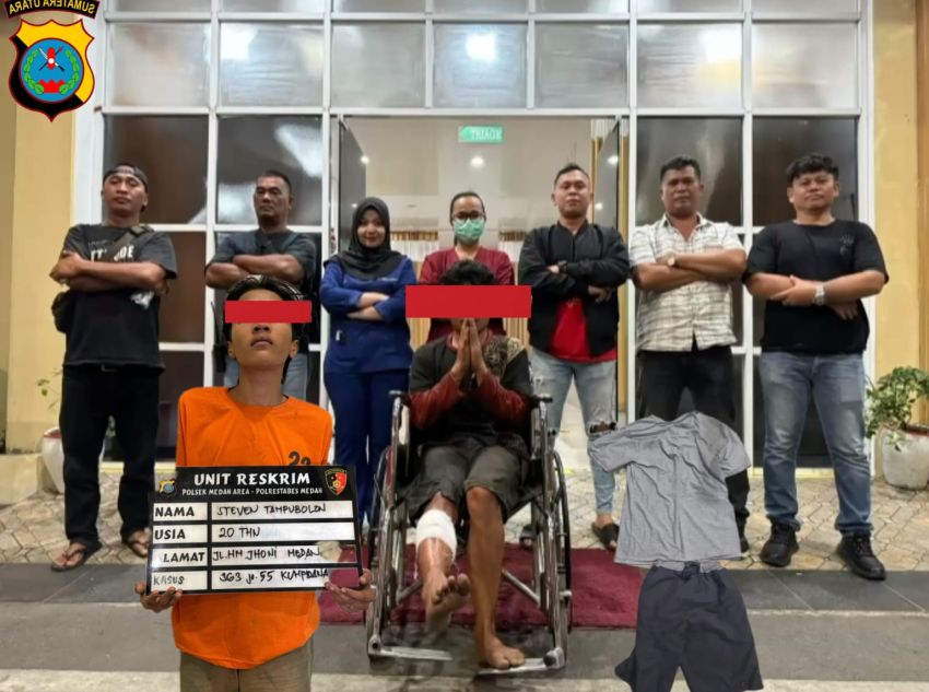 Dua Pelaku Pencurian Sepeda Motor di Warnet Britania Ditangkap, Satu Ditembak, Satu Lagi Buron