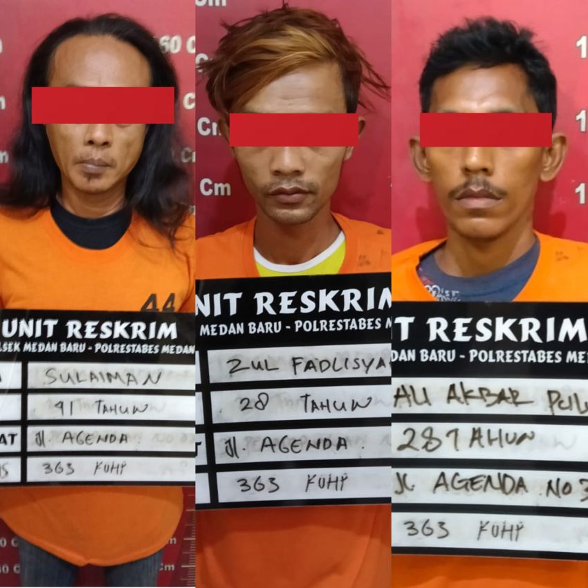 Komplotan Perampok Rumah Kosong Diringkus, Penjaga Malam Jadi Otak Kejahatan