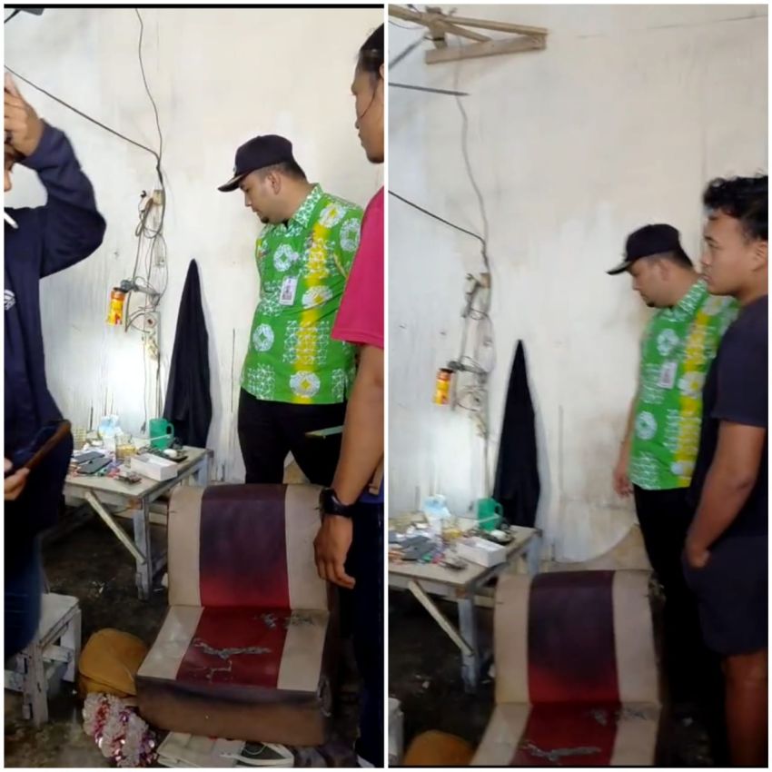 Lurah Tanjung Sari Ihsan Nugraha Pimpin Penggerebekan Barak Narkoba di Jalan Arjuna 12