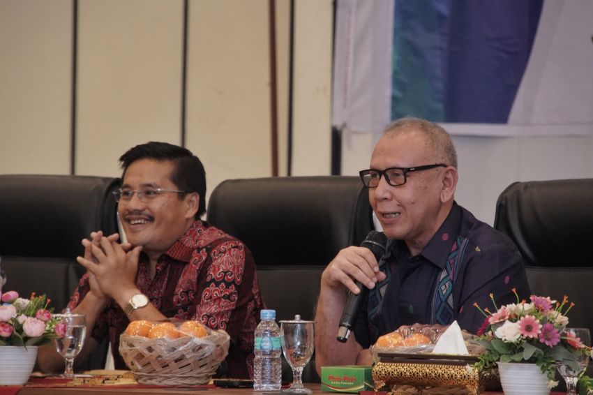 Sertijab Ketua Dewas Perumda Tirtanadi, Togap Simangunsong Ajak untuk Saling Bekerja Sama