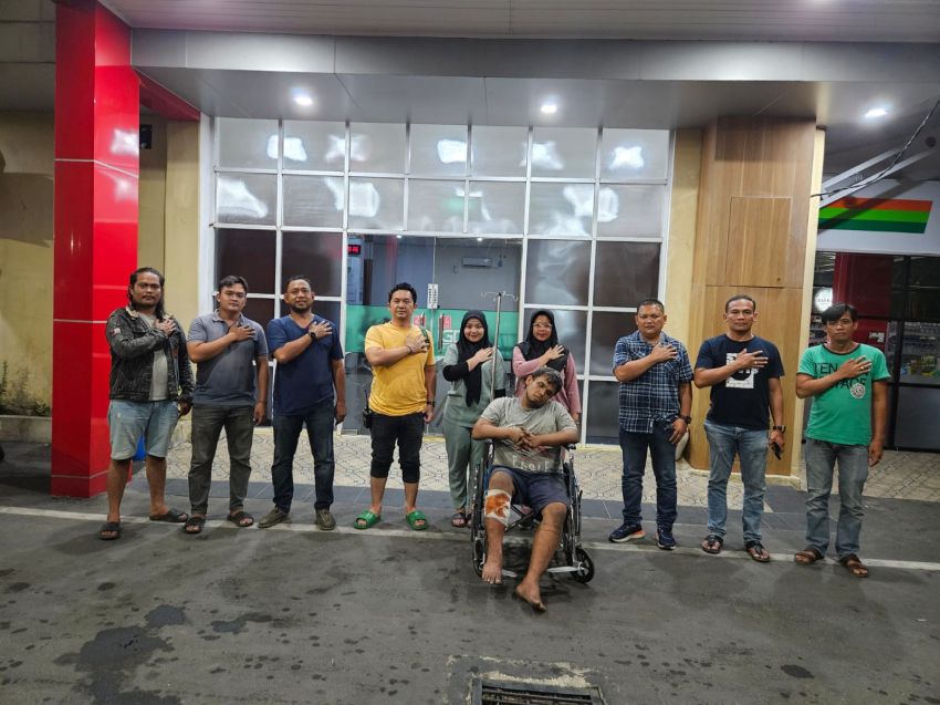Tekab Polsek Patumbak Tembak Kaki Pelaku Curanmor