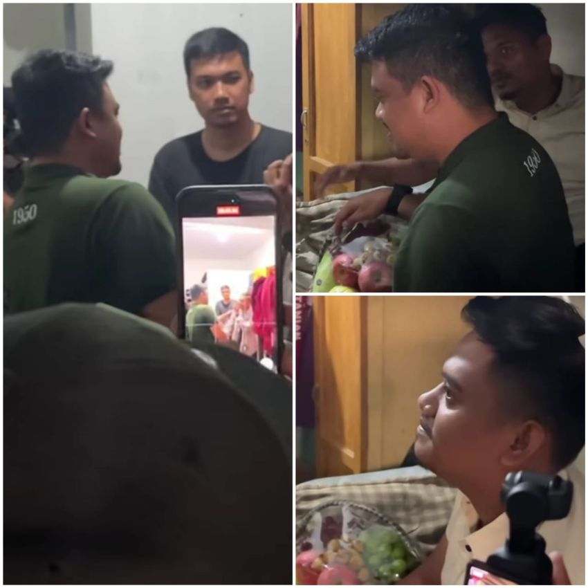 Bobby Jenguk Korban Demo di DPRD Sumut