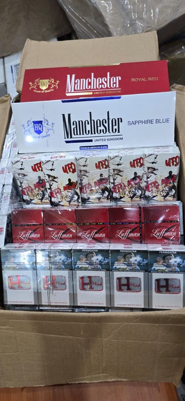 Rokok Ilegal Bernilai Miliaran Gagal Edar, Dua Tersangka Ditangkap