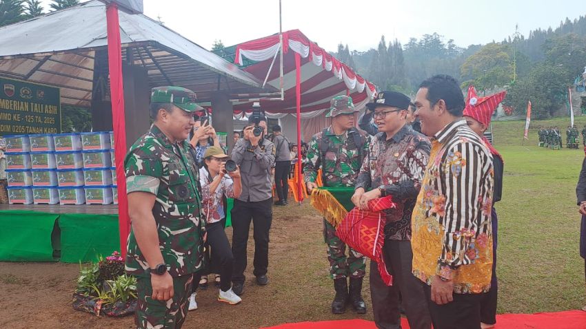 Pangdam I/BB Mayjen TNI Rio Firdianto Resmi Tutup TMMD ke-125 TA 2025 di Berastagi