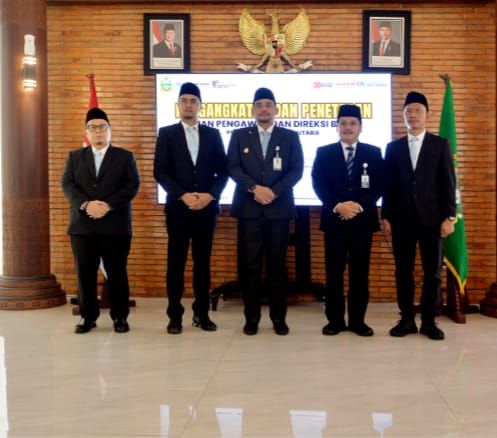 Gubernur Sumut Lantik Ardian Surbakti Sebagai Dirut Perumda Tirtanadi