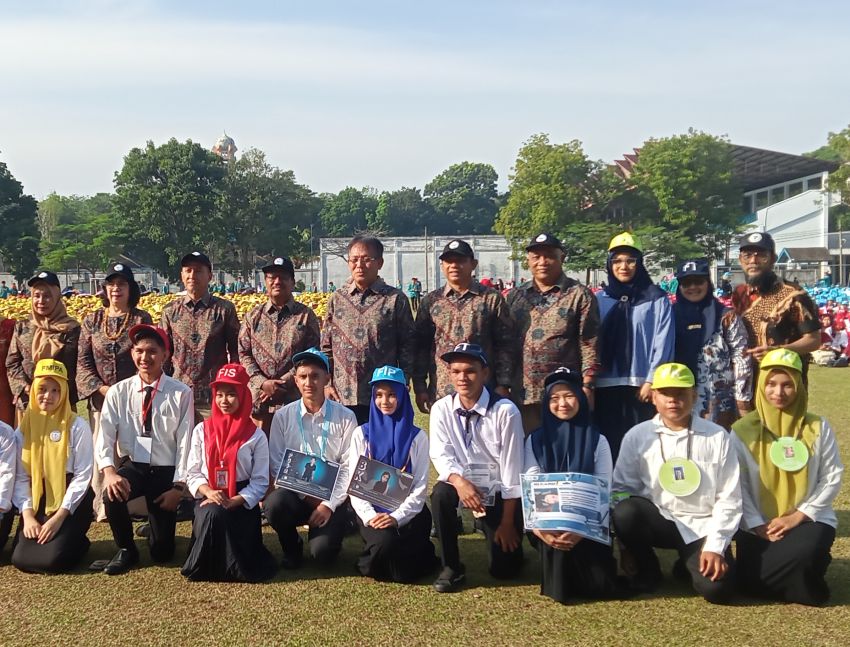 9.989 Mahasiswa Baru Unimed Ikuti PKKMB, Rektor: Mahasiswa Harus Miliki Karakter