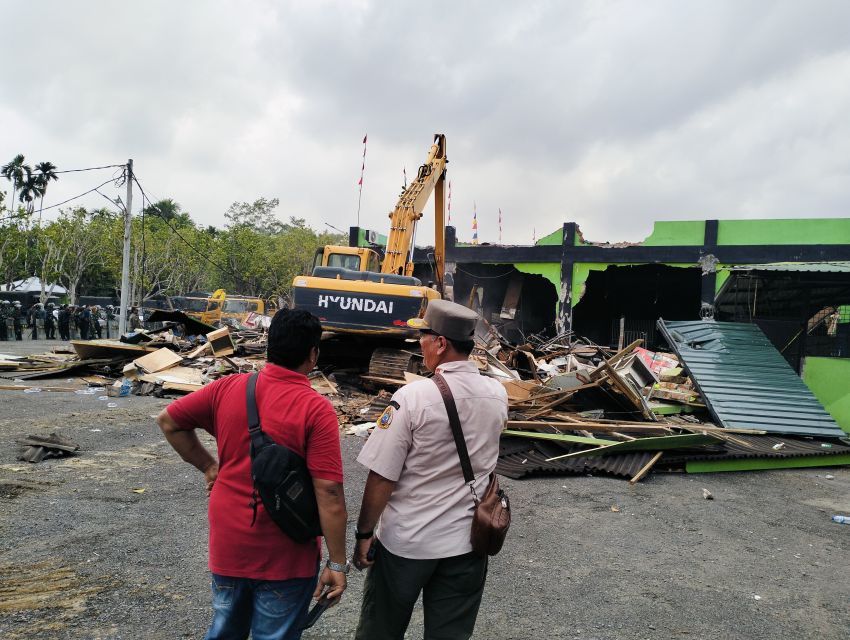 CDI Diskotik Dihancurkan Pemkab Deli Serdang