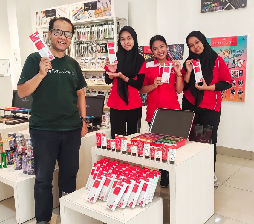 Edisi Terbatas! Faber-Castell Rilis Alat Tulis Merah Putih untuk Rayakan 80 Tahun RI