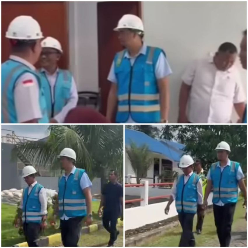 Dirut Perumda Tirtanadi Sidak IPAM dan Kantor Cabang Pemasaran Deli Tua