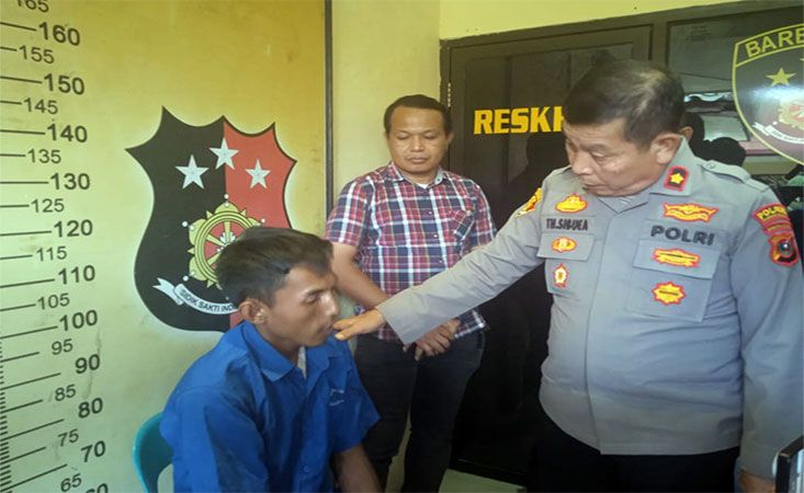 Dor..! Tersangka Pelaku Pembunuh Istri Ditembak, Motifnya Cemburu Istri Video Call dengan Pria