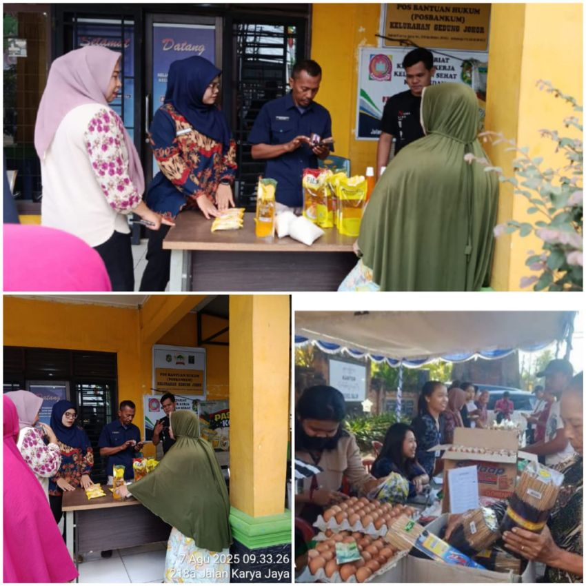 Pasar Murah di Gedung Johor, Wujud Program Wali Kota Medan Hadirkan Pangan Terjangkau