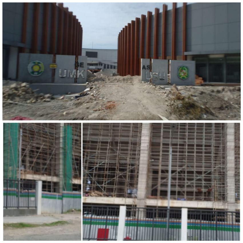 Proyek UMKM USU dan Revitalisasi Stadion Teladan Medan Terancam Mangkrak