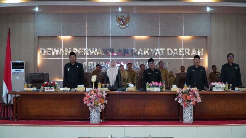 Bupati Langkat Hadiri Pengesahan P-APBD 2025, Tekankan Efisiensi Anggaran