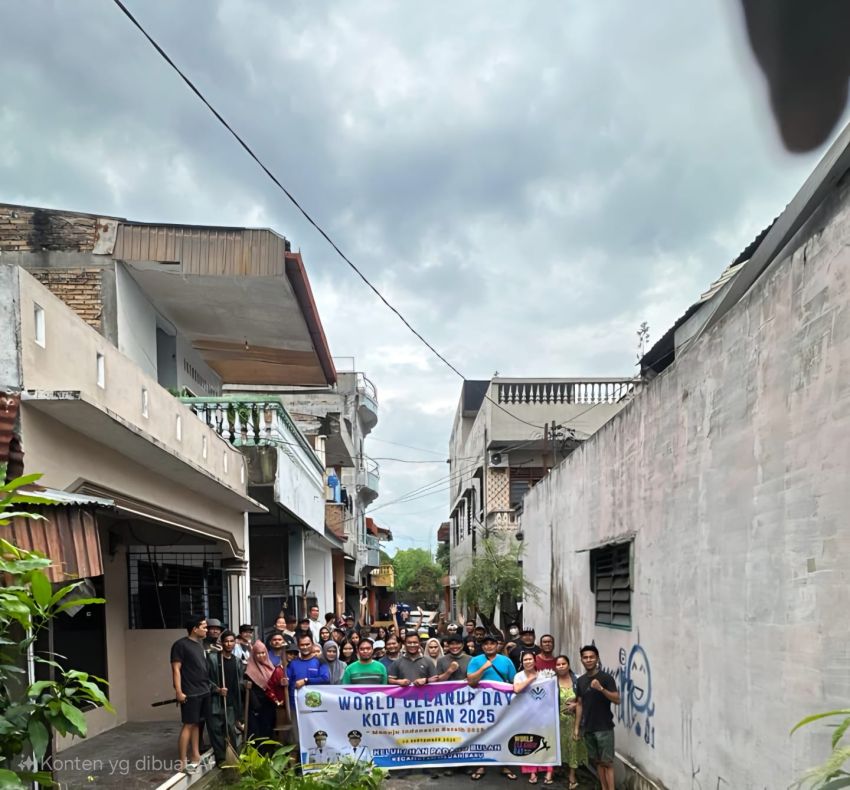 Lurah Padang Bulan Pesankan Warga Jaga Kebersihan Lingkungan Untuk Hidup Sehat dan Nyaman