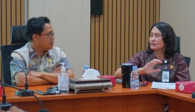 Plt Dinas SDABMBK Gibson Panjaitan Rapat Lanjutan World Cleanup Day dan Penutupan TPS Ilegal