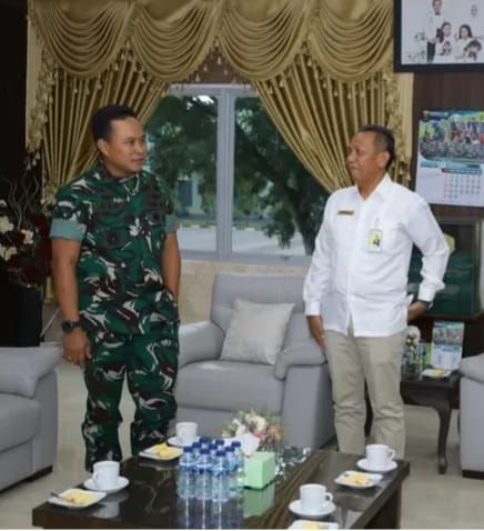 Pangdam I/BB dan DJP Sumut Sepakat Dorong Kepatuhan Pajak Lewat Aplikasi Digital