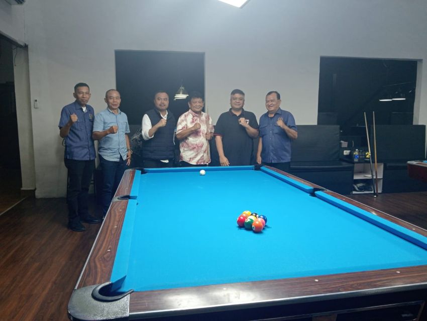Kejuaraan Biliar antar Wartawan Siwo PWI Sumut Resmi Dibuka