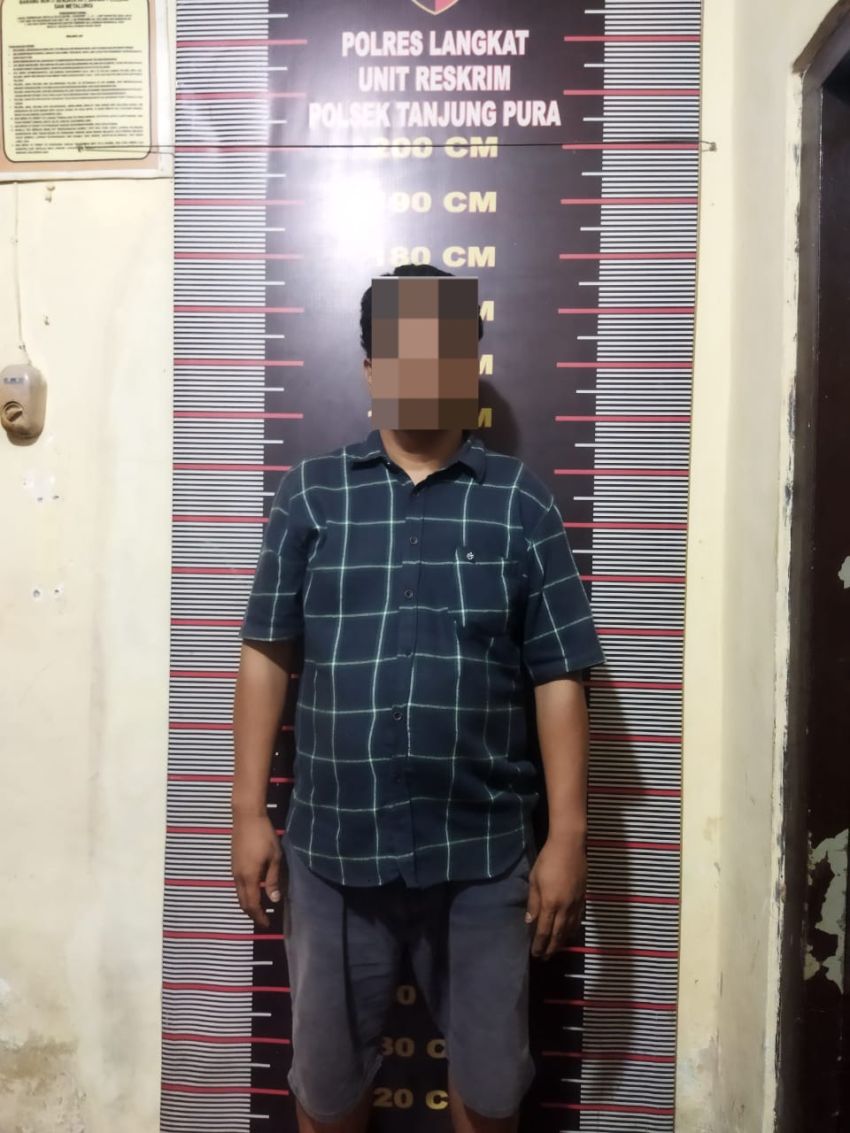 Polres Langkat Amankan Oknum Pungli di Jembatan Desa Lalang