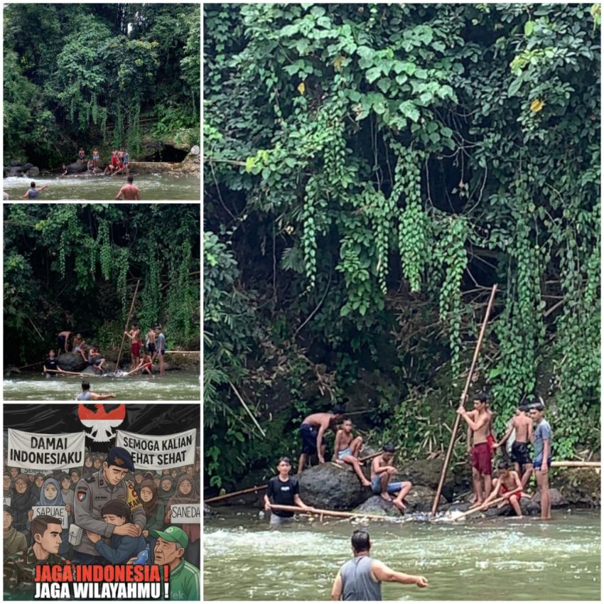 Remaja Gedung Johor Gelar Aksi Bersih Sungai, Tegaskan Komitmen Tolak Isu Negatif