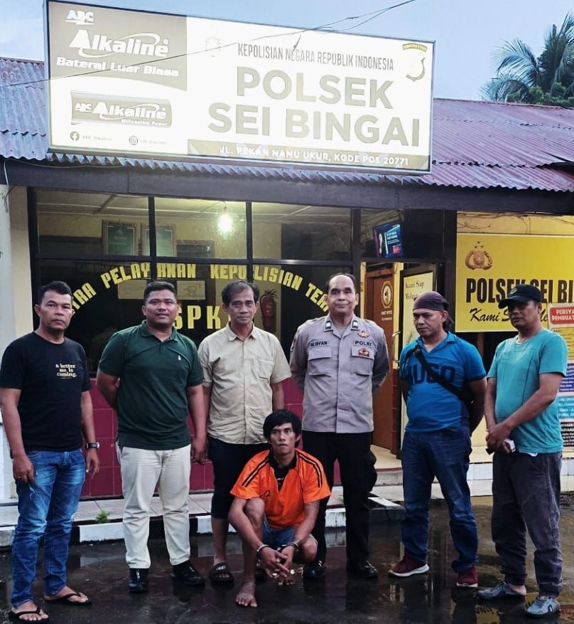 Polsek Sei Bingai  Tangkap Residivis Takur