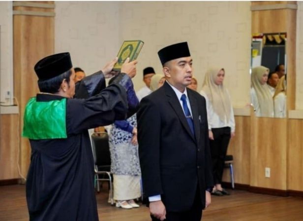 Walikota Medan Lantik Erfin Fahrurrazi Sebagai Inspektorat Kota Medan